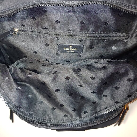 KATE SPADE Nylon Medium Backpack Black - Picture 7 of 9